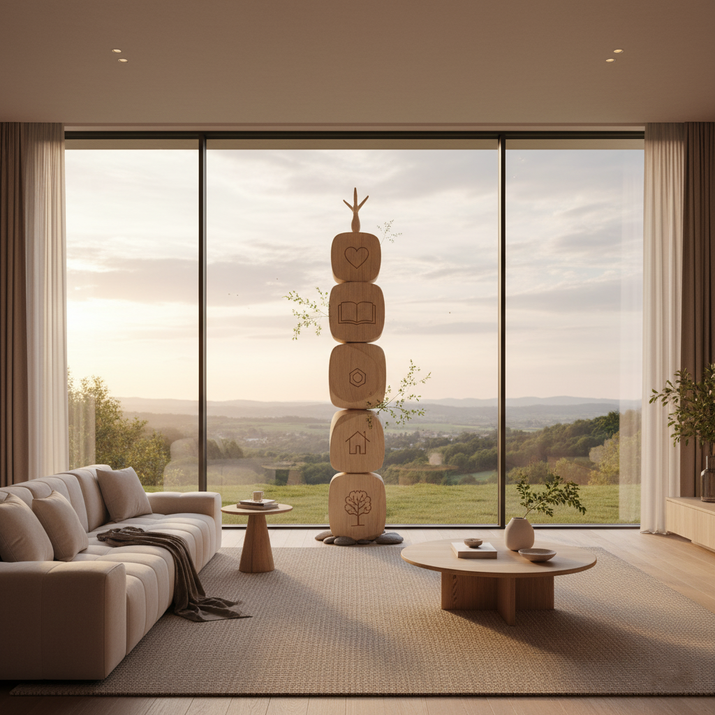 zbuduj swój Totem z Totemi projektowanie wnętrz