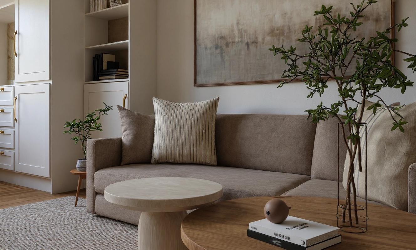 Salon o ponadczasowym charakterze, łączący klasyczną elegancję z nowoczesną funkcjonalnością, projekt Totemi.